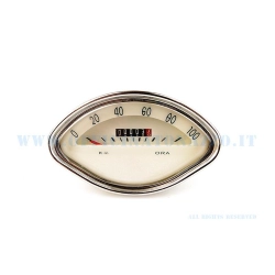 Contachilometri scala 100km/h senza logo Vespa 150 VBA1T - VBB1-2 (CORDA GROSSA)