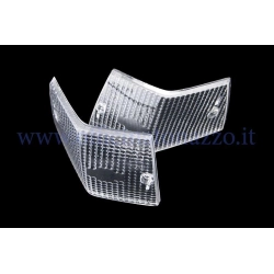 Corpi luminosi bianchi indicatori di direzione posteriori per Vespa PX - PE - T5 marchiati S.I.E.M.