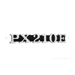 Targhetta cofano "PX 210 E" Malossi - Polini - Pinasco