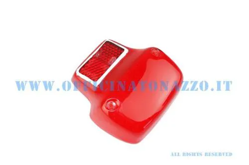 Cuerpo luminoso de luz trasera roja con marca Siem para Vespa Primavera 1.ª serie - 90 SS