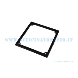 Cornice targa Vespa in plastica nera per targa modello vecchio