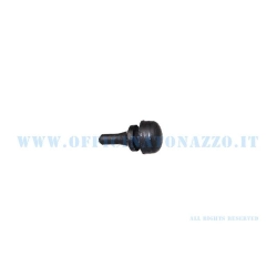 Tampone in gomma da 5 mm per la battuta dello sportello motore Vespa 50, 90, Primavera ed ET3. Confrontare sede e altezza.