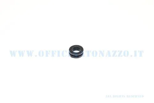 Passacavo per cablaggio fanale posteriore Vespa, con sede per foro da 10 mm e passaggio interno da 8,5 mm.