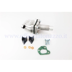 Collettore monolamellare Polini 215.0271 per Ape 50: diametro 19 mm, attacco carburatore 23 mm e applicazione SHBC 19.19.