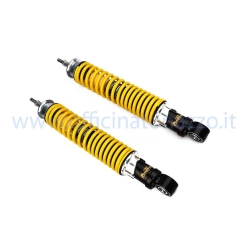 Coppia ammortizzatori posteriori Pinasco regolabile Vespa GT125/150/200 - GTS 250 - Super 300.Colore molla giallo.
