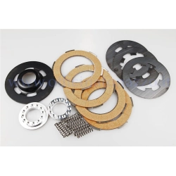 Frizione Pinasco Light Clutch, 12 molle rinforzate, con basamenti in ergal per frizioni a 4 dischi Vespa 50 - ET3 - Primavera - PK (con frizione monomolla)
