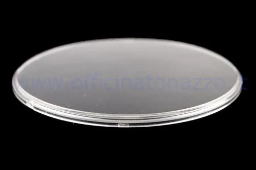 Lente Olympia 62088 in plexiglas, diametro 100,8 mm, per strumenti Vespa PX Arcobaleno, Millennium e PK compatibili. Solo lente trasparente.