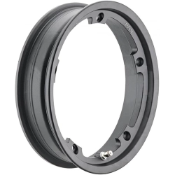 Cerchio F.A tubeless in lega canale 2.10x10" nero per Vespa PX - 50 - Primavera - ET3 (Valvola e dadi inclusi)