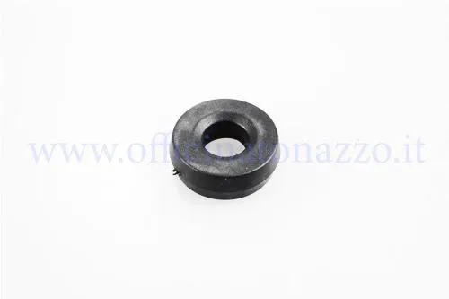 Silent block CIF 6480 da 14 x 31 x 9 mm per l'attacco superiore dell'ammortizzatore anteriore Vespa. Riferimento Piaggio 057012.