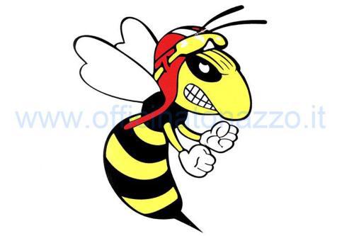 Adesivo Vespa "bad ass wasp"