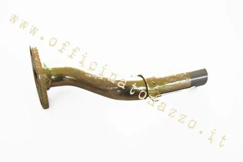 Collettore aspirazione CIF 6225 per Vespa PK 50 S: due fori, passaggio 16 mm e attacco carburatore 19,5 mm per Dell'Orto SHB 16.10 e 16.12.