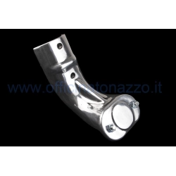 Portaruota anteriore 90955800 in alluminio lucidato per cerchi chiusi da 8 pollici e Vespa VNA, VNB, VBA e VBB. Interasse telaio 60 mm.