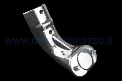 Portaruota anteriore 90955800 in alluminio lucidato per cerchi chiusi da 8 pollici e Vespa VNA, VNB, VBA e VBB. Interasse telaio 60 mm.