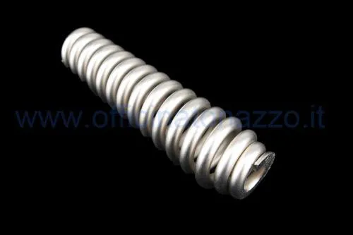 Molla sospensione anteriore originale Piaggio 20156, lunga 155 mm, per Vespa 125 V30T-V33T. Verificare forcella, lunghezza e componenti di appoggio.