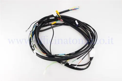 Instalación eléctrica completa sin batería original Piaggio, para Vespa PX 1.ª y 2.ª serie con intermitentes (sin Arcobaleno) ref. cod. 243566