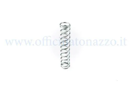 Molla per vite di regolazione del minimo sui carburatori Dell'Orto SI 20/20 e SI 24/24 Vespa. Ricambio per mantenere stabile la regolazione.