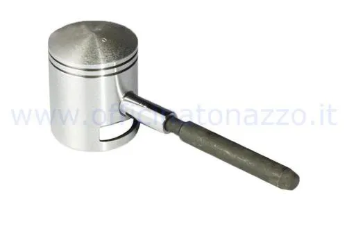 Utensile per montare e rimuovere lo spinotto pistone, quote Ø9,5 e Ø13,7 mm. Uso con spinta in asse, pistone sostenuto e sedi protette.
