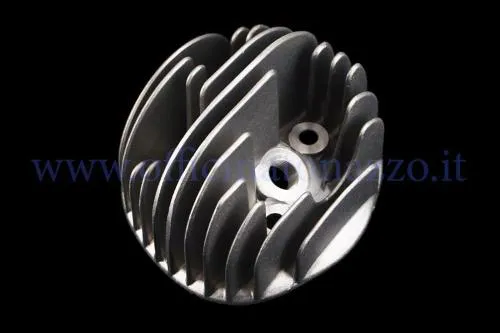 Testa cilindro in alluminio per Vespa 50 N, L, R, Special, PK e PK XL con gruppo termico da 50 cc e alesaggio nominale di 38,4 mm.