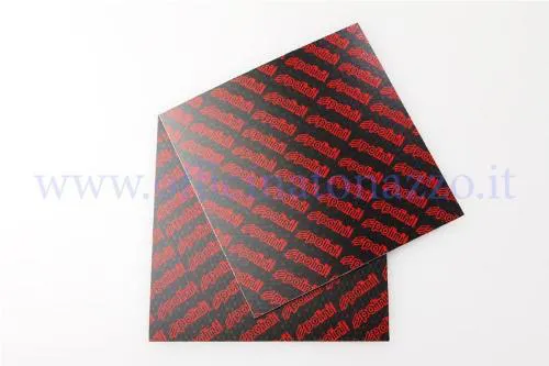 Placas de fibra de carbono Polini 0,45 mm - 110 x 100 mm para colector laminar para Vespa