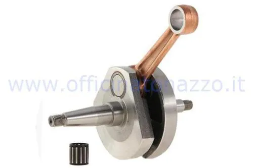 Albero SIP Premium by Mazzucchelli corsa 57, cono 20/25 M12, per accensione PX su Vespa VNB, GT, GTR, TS, VBA, VBB, GL e Sprint compatibili.