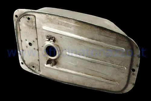 Serbatoio benzina senza guarnizione, rubinetto e tappo, con dado monosella per Vespa 50 1°serie - ET3