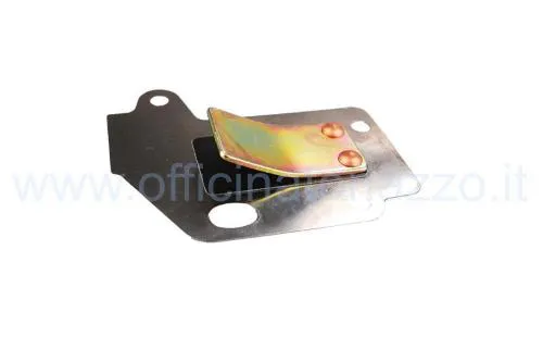 Valvola lamellare Polini 213.0010 per collettori a doppia aspirazione Vespa 50 Special, Primavera ed ET3. GTIN 8054705068546.
