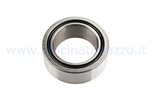 Cuscinetto a rulli Pinasco 25413011, 25x38x15 mm, lato volano. Per Vespa con sede corrispondente ai riferimenti Piaggio 133068 o 133524.