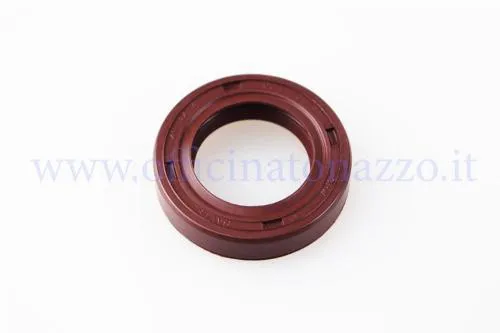 Paraolio CIF 5965-V in FKM/Viton marrone 20x32x7 mm con labbro parapolvere, per il lato volano di Vespa PK XL e FL compatibili.