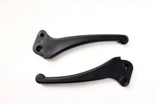 Coppia leve freno e frizione Olympia 1178705/365 in plastica nera per Vespa PK 50, PK XL, Rush e N compatibili.