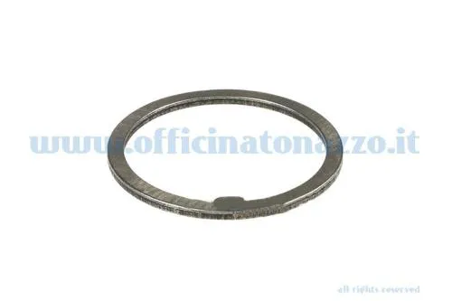 Anello di rasamento cambio da 2,40 mm per Vespa Largeframe pre-Arcobaleno. Da scegliere dopo la misura del gioco assiale degli ingranaggi.