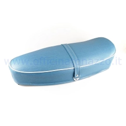 Sella biposto a molle colore "blue jeans" per Vespa 50 - Primavera