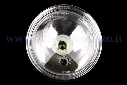 Fanale anteriore alogeno in plastica con cornice per Vespa GTR - Rally - Sprint Veloce