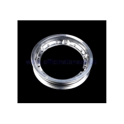 Llanta tubeless desmontable de aleación Pinasco, canal 2,10x10", aluminio pulido, homologada por TUV para Vespa PX - 50 - Primavera - ET3