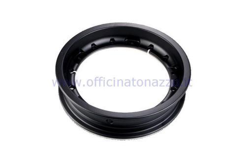 Cerchio tubeless in lega scomponibile Pinasco canale 2.10x10" nero omologato TUV per Vespa PX - 50 - Primavera - ET3