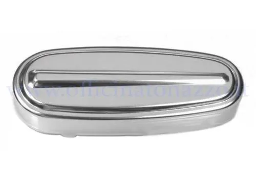 Coprimozzo in alluminio satinato per Vespa 180 SS / 160 GS