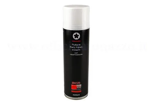 Pulitore BCR da 500 ml per rimuovere contaminazioni da freni, frizioni, dischi e componenti meccanici. Usare secondo le avvertenze in etichetta.
