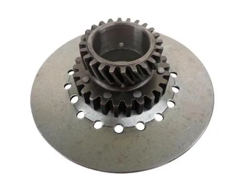 Pinasco Z 24 pinion engages on original Piaggio Z 65 primary (ratio 2.70) helical for Vespa 7-spring clutch