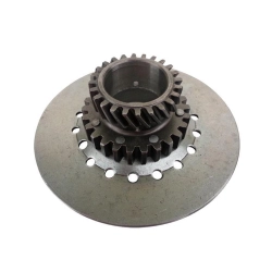 Pinasco Z 24 pinion engages on original Piaggio Z 65 primary (ratio 2.70) helical for Vespa 7-spring clutch