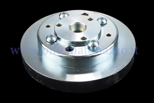 Solid flywheel for Parmakit ignition without fan, weight 2.4 kg, cone 20.