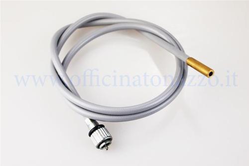 Trasmissione contachilometri completa innesto a ghiera, corda da 2,0mm per Vespa GS 160 dal 63>65