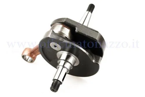 Albero RMS 100010290 tipo originale: corsa 57, biella 105, cono 17 e spinotto 15 per Vespa VNB, GL, GT, GTR, Super e Sprint compatibili.