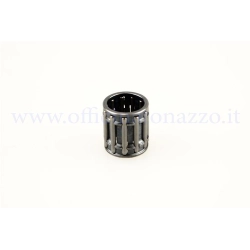Gabbia a rulli 10x13x14,5 mm per spinotto pistone da 10 mm su Piaggio Ciao. Verificare occhio biella e assenza di bronzina fissa.