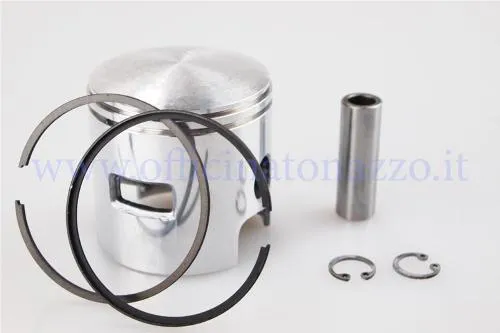 Complete Pinasco piston Ø 50.8 mm, second grind, for 80 cc, cast iron