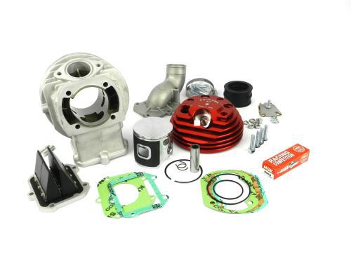 Cilindro Parmakit 144 cc RED DEVIL Ø60, biella 97 in alluminio, candela laterale Vespa 50, ET3, Primavera