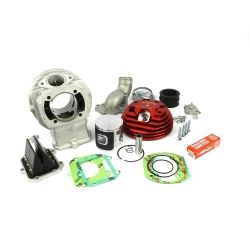Parmakit 144 cc RED DEVIL Ø60 cylinder, 97 aluminium connecting rod, Vespa 50, ET3, Primavera side spark plug