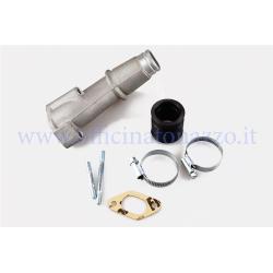 Collettore aspirazione Polini 24mm attacco a 2 fori innesto elastico per Vespa 50 - ET3 - Primavera