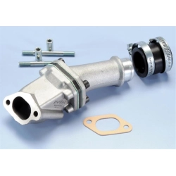 Collettore aspirazione Polini lamellare 24mm attacco a 2 fori innesto elastico per Vespa PK
