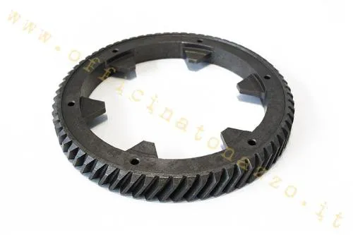 Corona primaria Z68 engrana en piñón Z20 - 21 - 22 original para Vespa