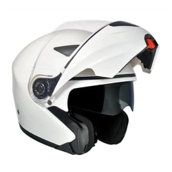 Casco modular SINGAPORE, blanco perlado, talla L (59 cm)