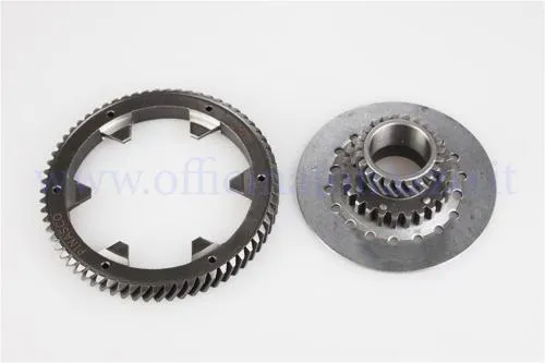 Kit primaria Pinasco 25270829 Z23/65 elicoidale, rapporto 2,826, per trasmissioni Vespa PX/PE e Cosa compatibili con frizione a 6 molle.